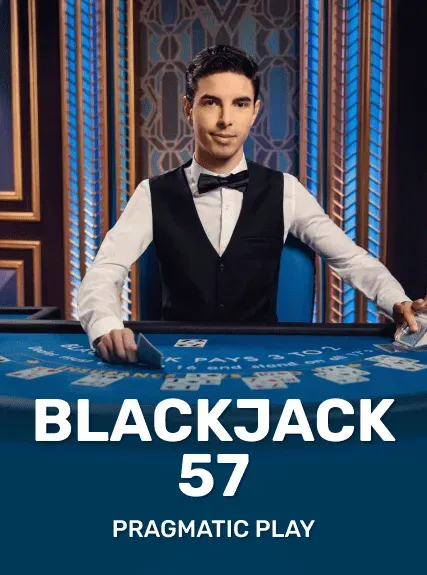 Blackjack 57 game tile